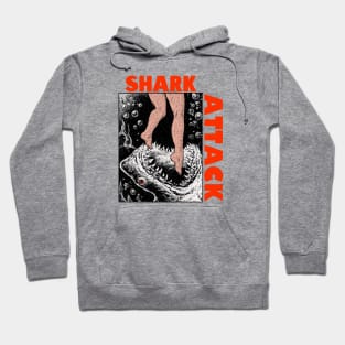 Jaws shark attack Hoodie